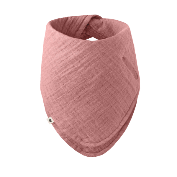 Bandana Bib - Dusty Pink