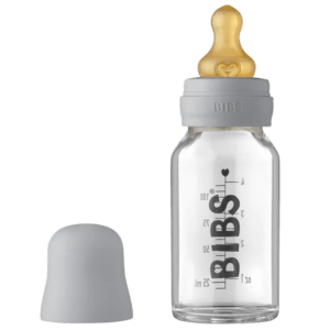 Bibs Glas Sutteflaske - Latex - 110 ml. - Cloud