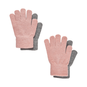 Celavi Magic Gloves 2-pack - Misty Rose str. 1-2år