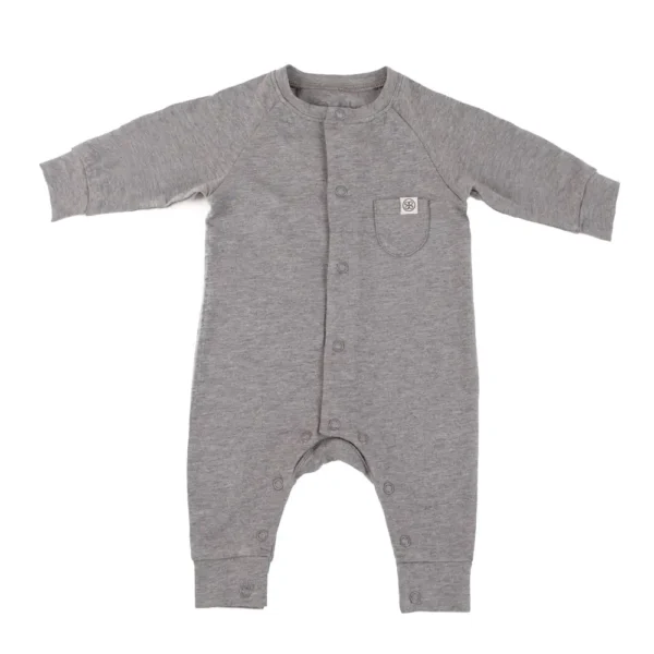 Cloby UV Playsuit - Stone Grey (62/68)