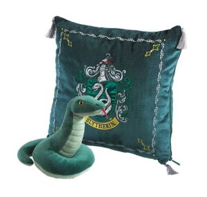 Harry Potter - Noble Collection - Mascot Plush & Pillow/Cushion: Slytherin - Bamse 25cm & Pude 34cm