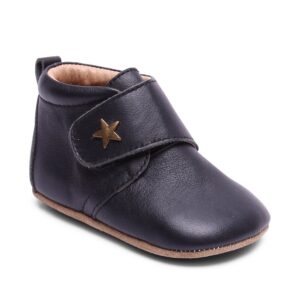 Hjemmesko, Velcro Star - 50 Black - 23