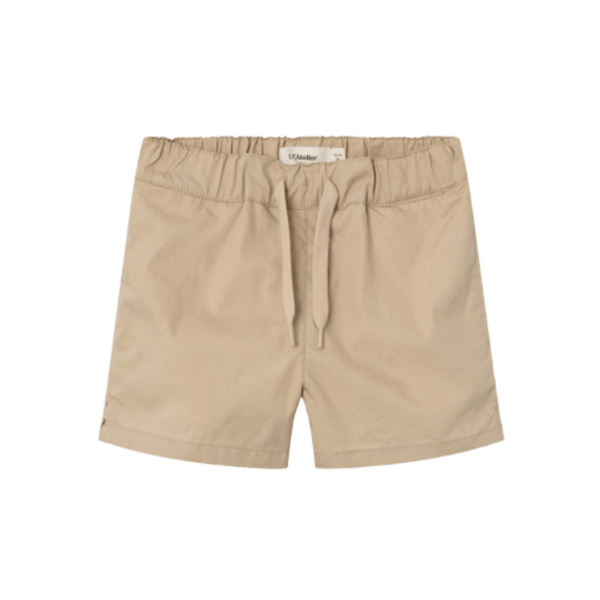 Lil' Atelier Løse Bade Shorts - Fandy - White Paper str. 122
