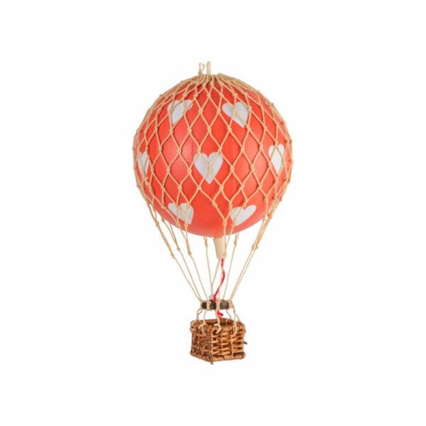 Luftballon fra Authentic Models med hjerter - 8.5 cm