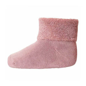 MP Denmark - Mp Bomulds Anti-Slip Ankle strømper - Dusty Rose - 17-18