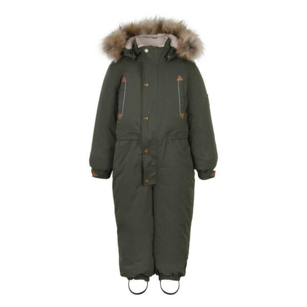 Mikk-Line - Twill Nylon Junior Suit Flyverdragt - Forest Night - 92