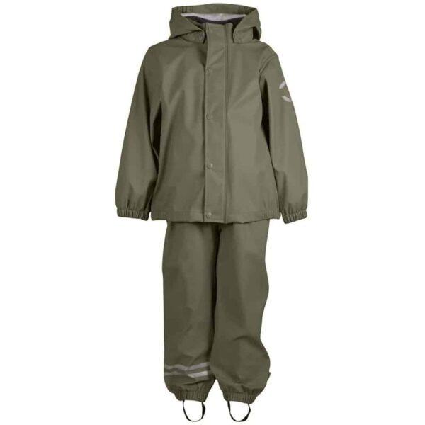Mikk-line Regntøj - Dusty Olive - 92