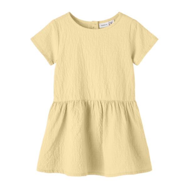 Name it Kjole med Korte Ærmer Herandi - Double Cream str. 92