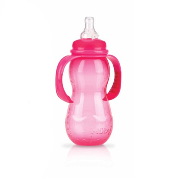 Nuby Sutteflaske 320 ml - Pink