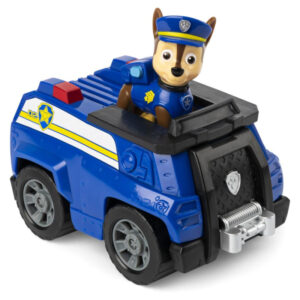 Paw Patrol figur med køretøj - Chase