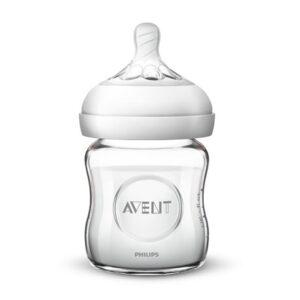 Philips Avent, Natural-glassutteflaske, Transparent, Str. 0+ Mdr.