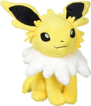 Pokemon - Jolteon (Closed Mouth, Sitting) - Plush/Bamse 20cm *Top Kvalitet*