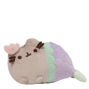 Pusheen the Cat - Mermaid Clam Shell Cat Multicolor - Bamse/Plush 18cm