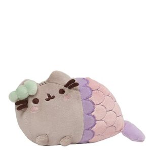 Pusheen the Cat - Mermaid Spiral Shell Cat Multicolor - Bamse/Plush 18cm