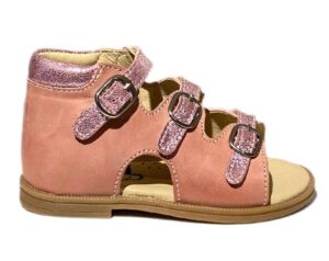 Sandal 'ala BabyBotte', pink eco