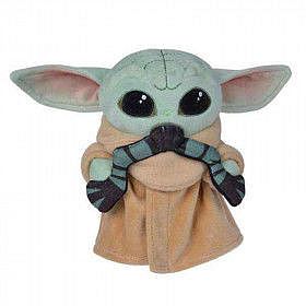 Star Wars: The Mandalorian - The Child (with Frog) - Plush/Bamse 17cm
