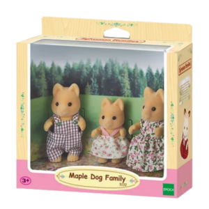 Sylvanian Families Maple Dog Family