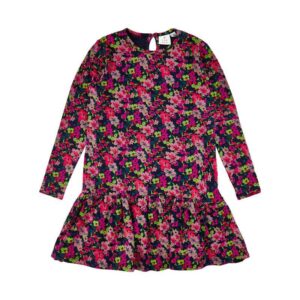 THE NEW - Alyah l/s Dress - AOP Floral - 3/4 år