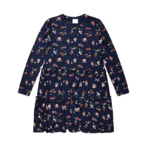 THE NEW - TNVivienne L/S Dress - Navy Blazer - 110/116 cm - 5/6 år