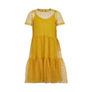 THE NEW - Uma Twist Dress Kjole - Yellow - 3/4 år