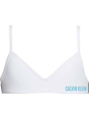 Calvin Klein Triangle Bralette Padded Pige - Legekammeraten.dk