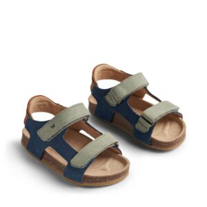 Corey kork sandal - blue - 25