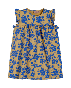 Lind kjole - Print Beige/Blue - 74