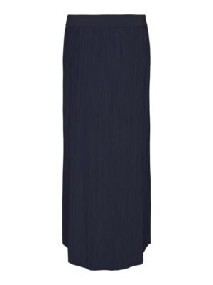 Noela plisse midi nederdel - navy blazer - M