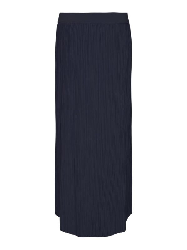 Noela plisse midi nederdel - navy blazer - M