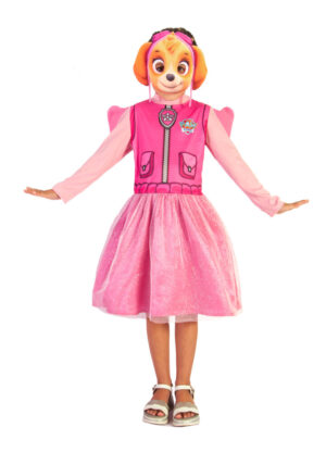 Paw Patrol Skye kostume - ROSA - 5-7 ÅR