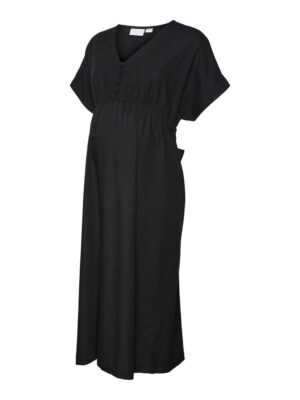 Sana lia midi kjole - Black - L