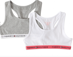 Tommy Hilfiger 2-Pak Bralette White/Grey - Legekammeraten.dk