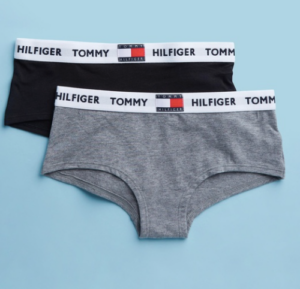 Tommy Hilfiger 2-Pak Trusser Shorty Grey/Black - Legekammeraten.dk