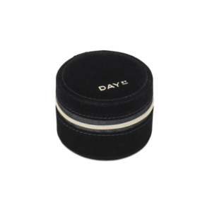 DAY ET - Jewelry Zip Box Round, Small Black