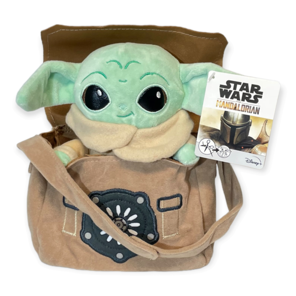 Baby Yoda Grogu I Taske The Mandalorian 25 cm