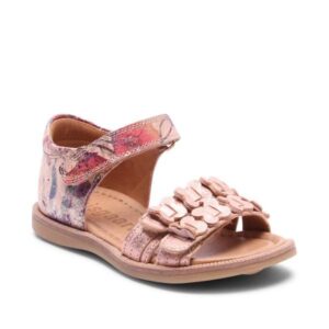 Bisgaard - Sandaler - Creme Flowers - 24