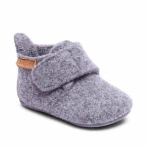 Bisgaard - Uldhjemmesko Wool Star - Grey - 19