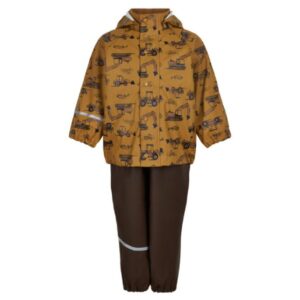 CeLaVi - Rainwear Set AOP - Wood Thrush - 80