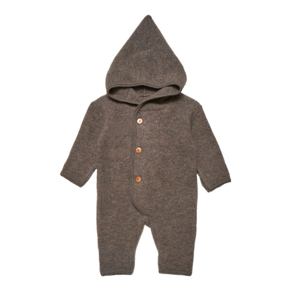 Huttelihut Billie Uld Babydragt - Cocoa Brown - 56-62 cm / 2-4 mdr.