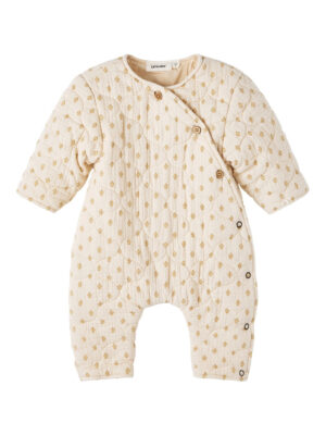 Lil Atelier Damir Baby Dragt - Fog - 50-56