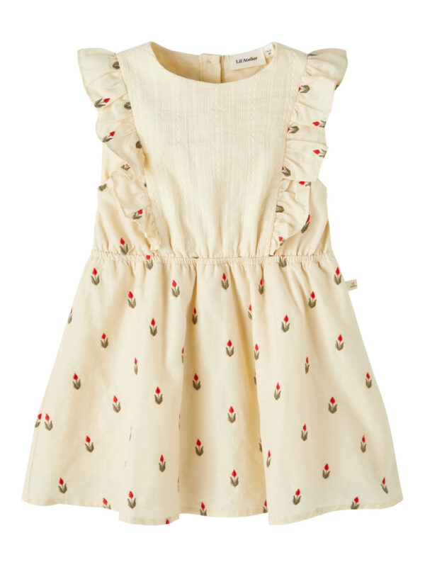 Lil Atelier Halma Dress - Turtledove - 92 cm