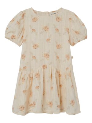 Lil Atelier Hessana Loose Dress - Turtledove - 92 cm