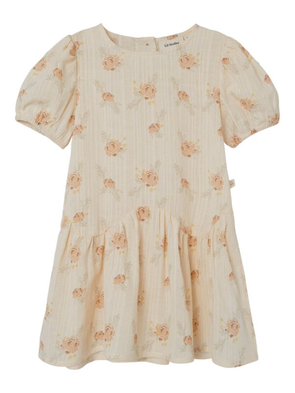 Lil Atelier Hessana Loose Dress - Turtledove - 92 cm