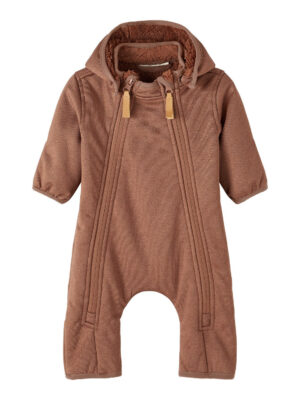 Lil Atelier Loro Baby Dragt - Carob Brown - 50-56