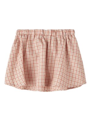 Lil Atelier Lucy Loose Skirt - Baked Clay - 92 cm