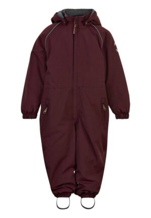 Mikk-Line - Nylon Junior Suit Solid Flyverdragt - Decadent Chocolate - 110