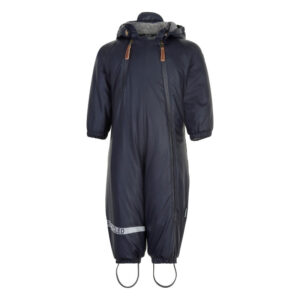 Mikk-Line - PU Snow Suit Recycled Baby Flyverdragt - Dark Navy - 98