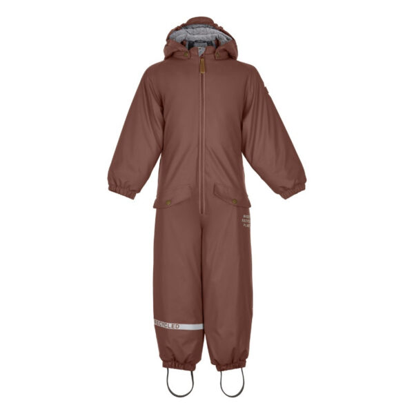 Mikk-Line - PU Snow Suit Recycled Junior Flyverdragt - Mink - 122