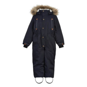 Mikk-Line - Twill Nylon Junior Suit Flyverdragt - Dark Navy - 140