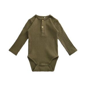 Petit By Sofie Schnoor Rib Body - Army Green - 56 cm